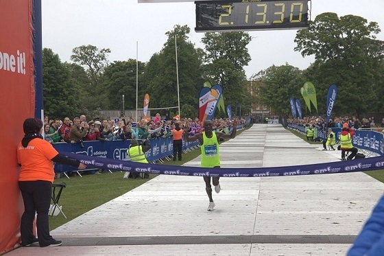 Edinburgh Marathon 2018 winner